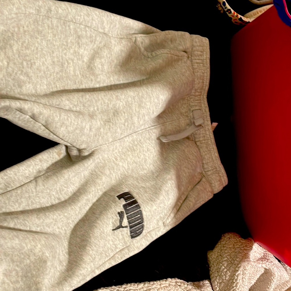 Grey sweat pants